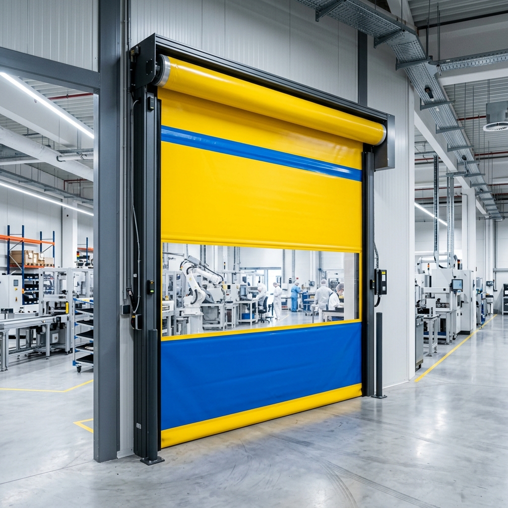 Shut-Zip / Hızlı Sarmal PVC Kapı 